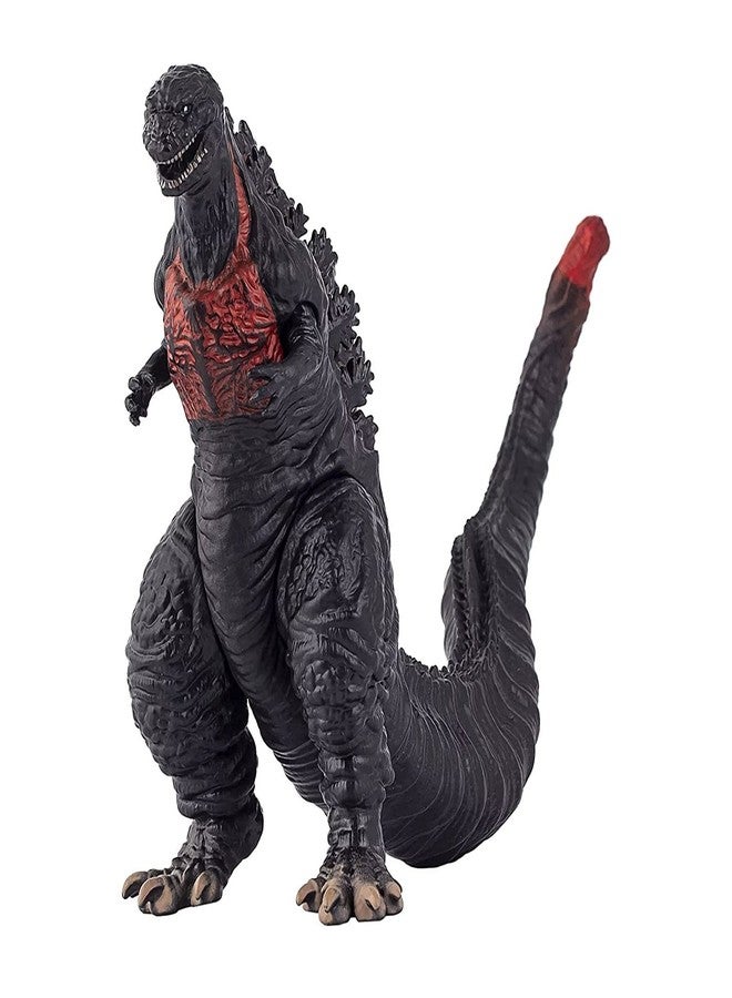 De-Lite Action Figures PVC Anime Movable Collectible Model Statue Toys (Shin God-Zilla - Black (Red Spine), 17Cm) - Image 1